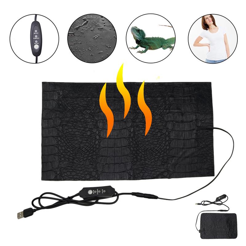 Reptile Heating Mat - Coussin chauffant USB pour animaux de