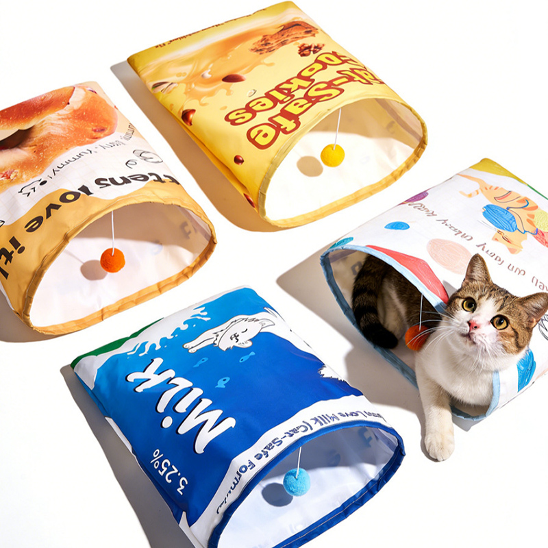 Cat Tunnel Toy - Meilleure vente : Tunnel en papier