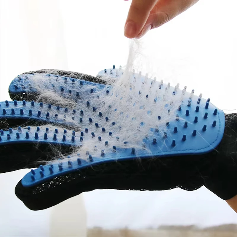 Pet Hair Remover Brush - Gant de toilettage pour animaux de