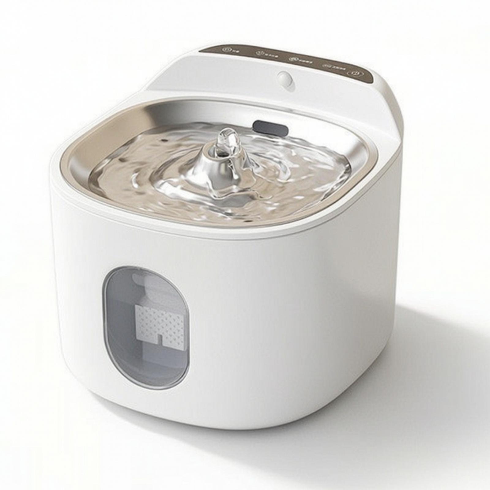 Pet Water Fountain - Fontaine à eau automatique rechargeable de