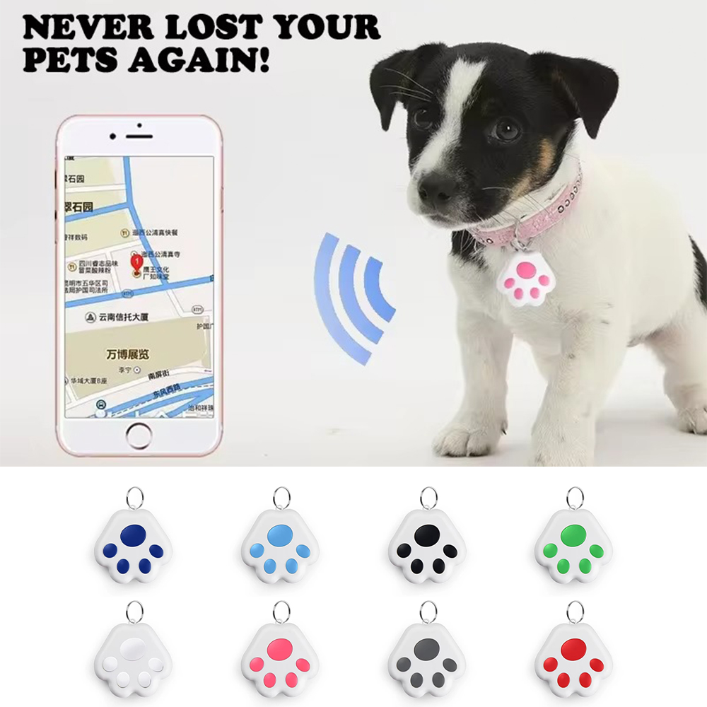 Pet Supplies Locations - Mini traceur GPS patte de chien,