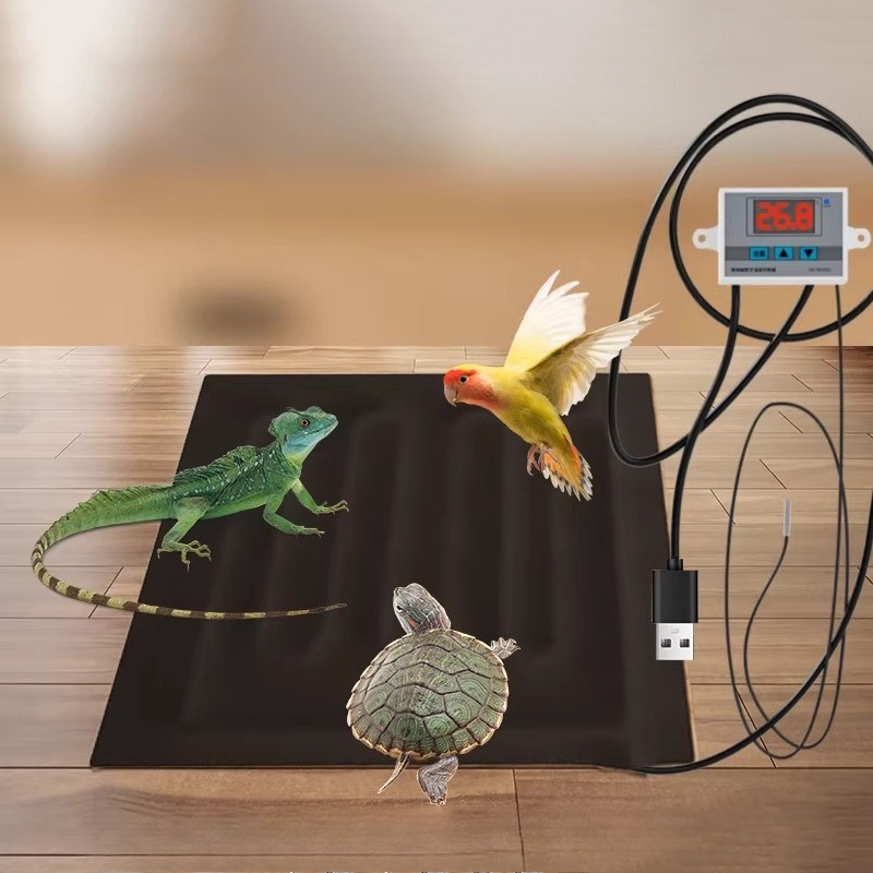 Reptile Heating Mat - Tapis chauffant pour reptiles, contrôle de