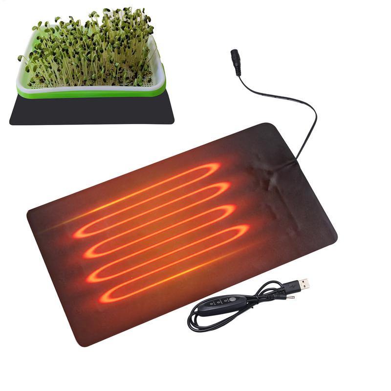 Reptile Heating Mat - Tapis chauffant pour plantes en cuir