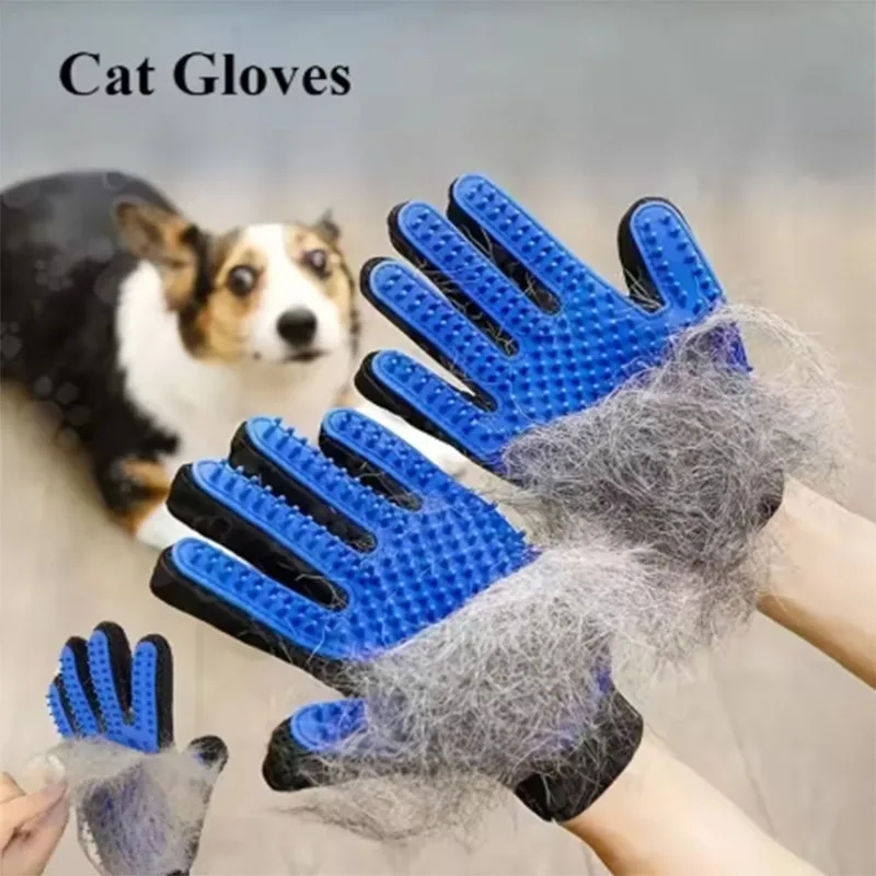Pet Hair Remover Brush - Gant peigne pour poils d'animaux, gant
