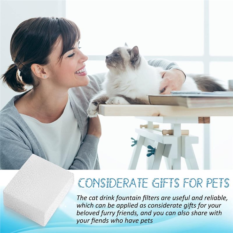 Éponge pré-filtre (60 pièces)  - Pet Water Fountain avis et prix