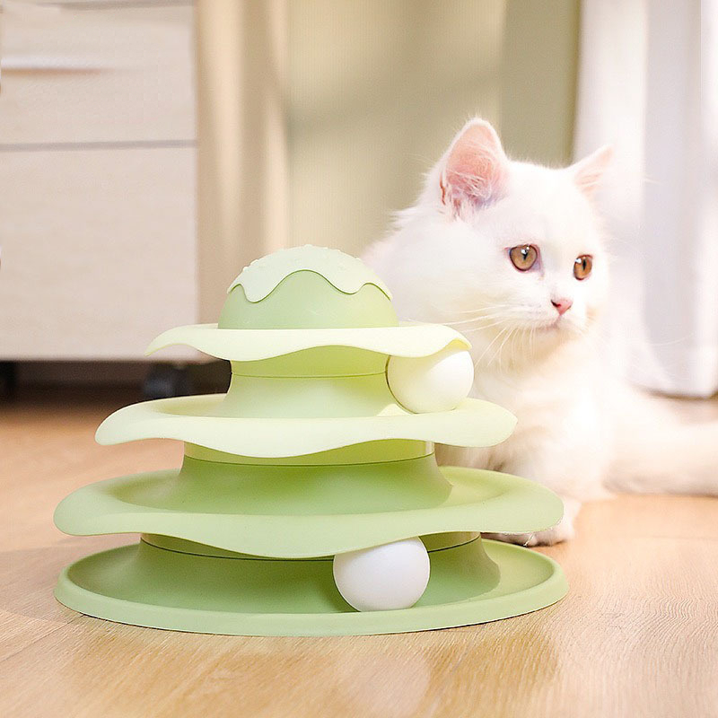 Jouet rotatif avec balle pour  - Cat Tunnel Toy avis et prix