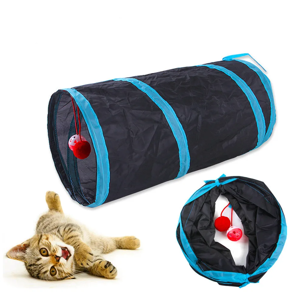 Tunnel pliable pour chat, four - Cat Tunnel Toy avis et prix