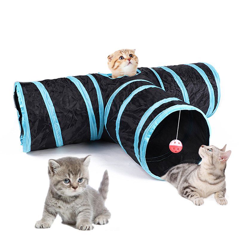 Tunnel pliable pour chat, four - Cat Tunnel Toy avis et prix