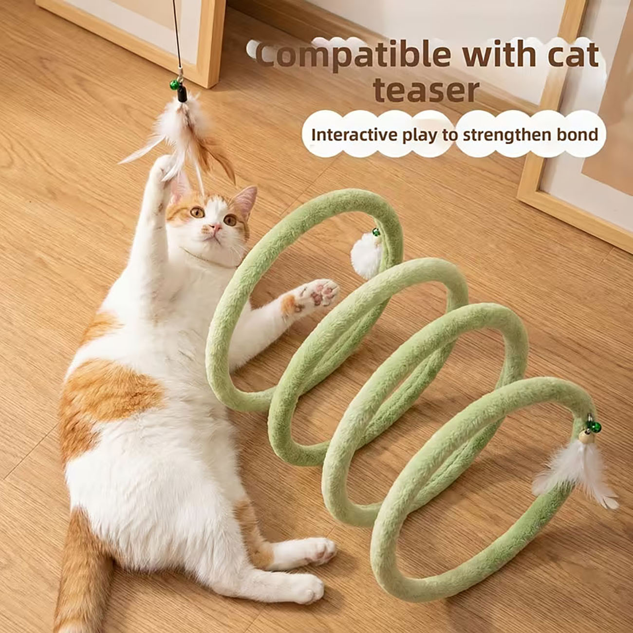 Tunnel pour chat avec sonnette - Cat Tunnel Toy avis et prix