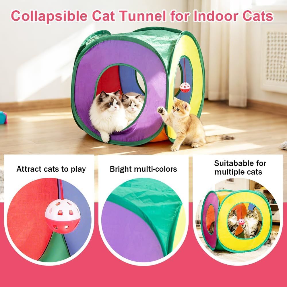 Lot de 33 jouets pour chats d' - Cat Tunnel Toy avis et prix