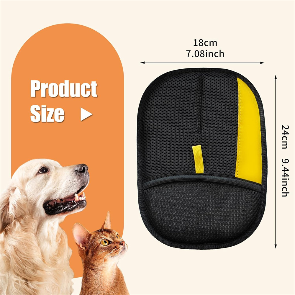 Lot de 2 gants anti-poils pour - Pet Hair Remover Brush avis et prix