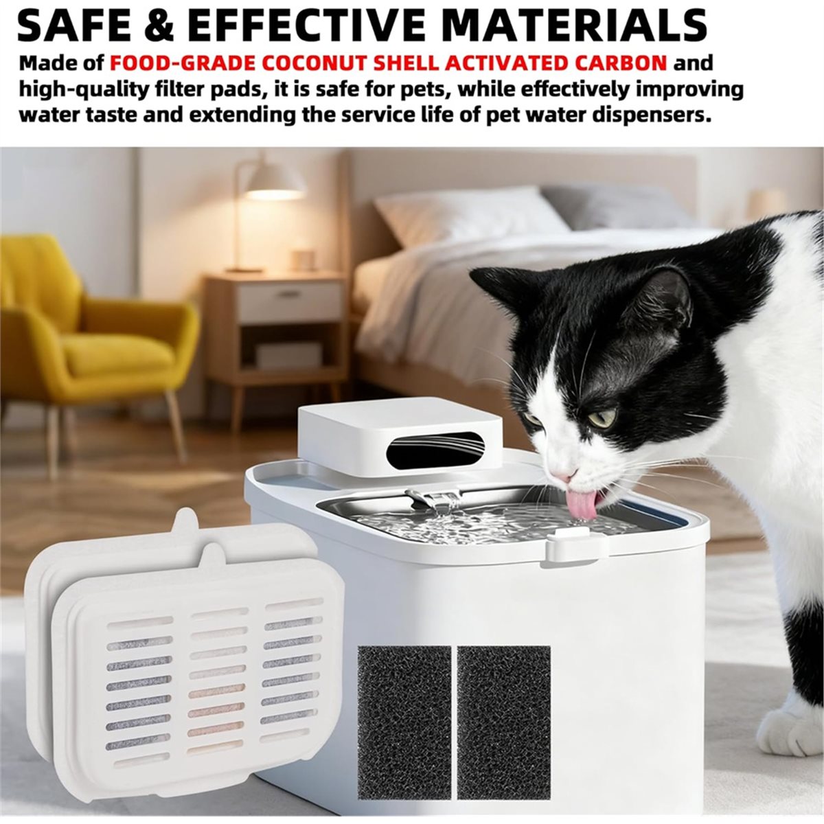 (A02R) Lot de 15 filtres de re - Pet Water Fountain avis et prix