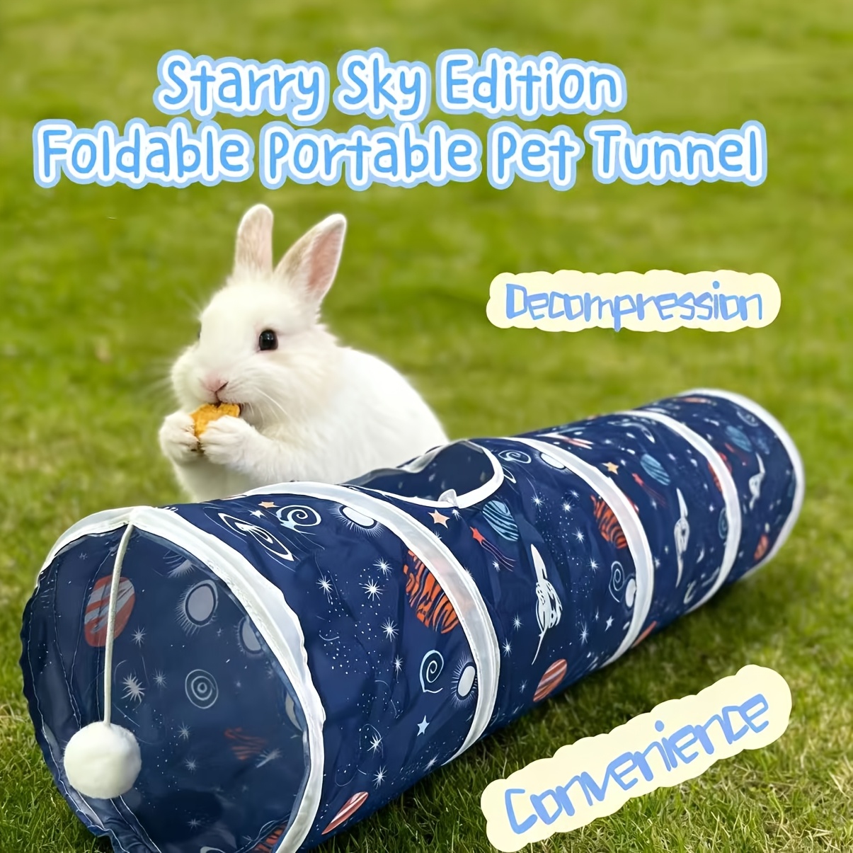 Tunnel pliable et portable pou - Cat Tunnel Toy avis et prix