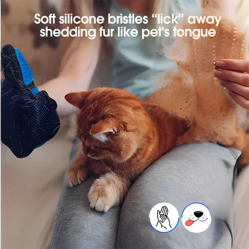 Gant peigne pour poils d'anima - Pet Hair Remover Brush avis et prix
