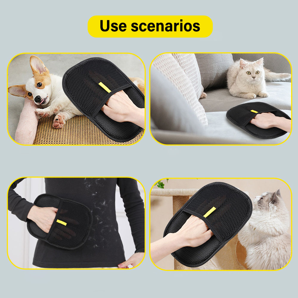 Gants de toilettage pour anima - Pet Hair Remover Brush avis et prix