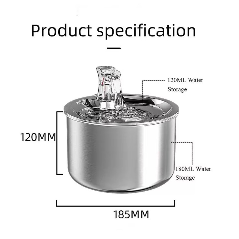 Fontaine à eau pour animaux de - Pet Water Fountain avis et prix