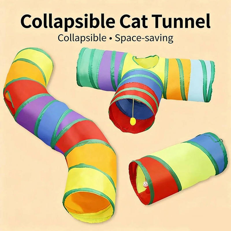 Tunnel pour chat, tube pliable - Cat Tunnel Toy avis et prix