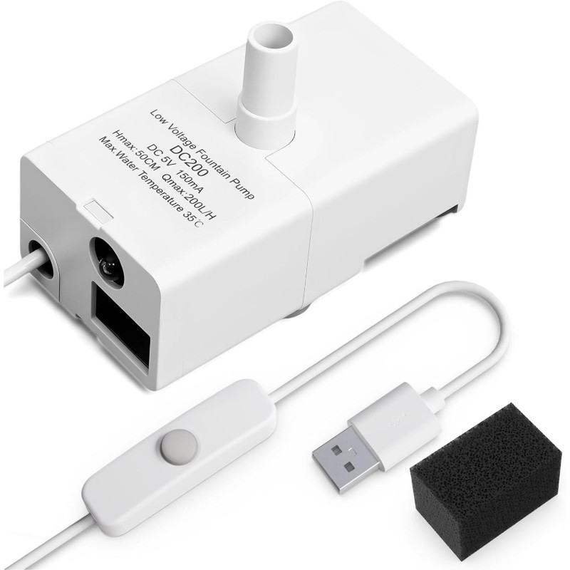 Pompe de remplacement pour fon - Pet Water Fountain avis et prix