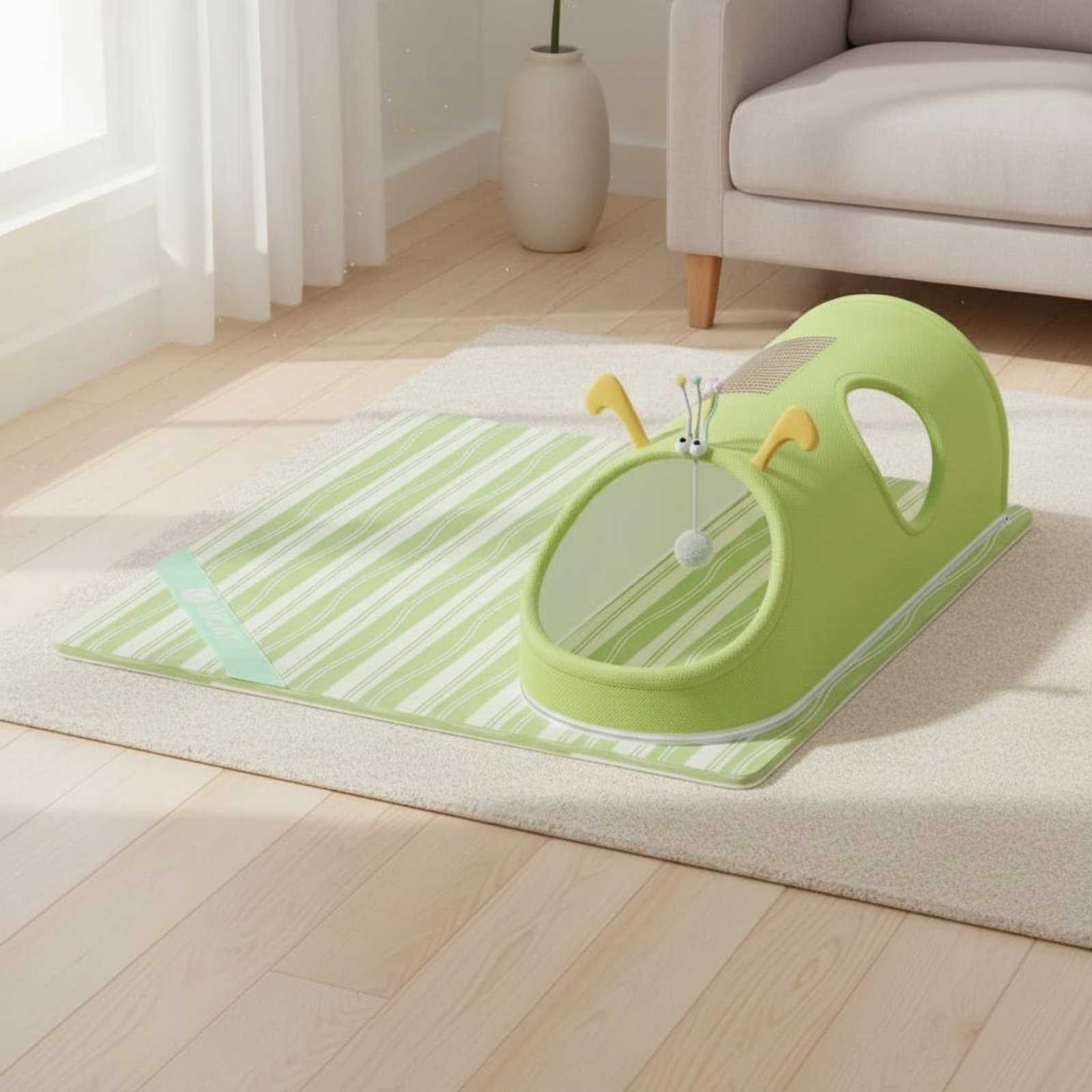 Tunnel griffoir pour chat avec - Cat Tunnel Toy avis et prix